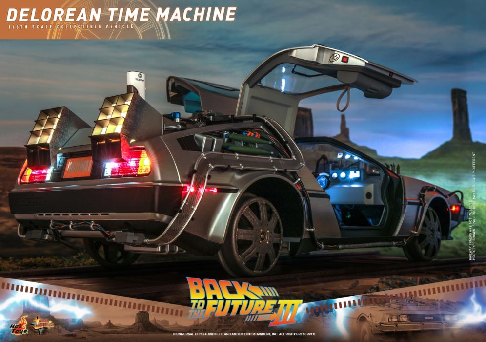 Back to the Future 3 - DeLorean Time Machine
