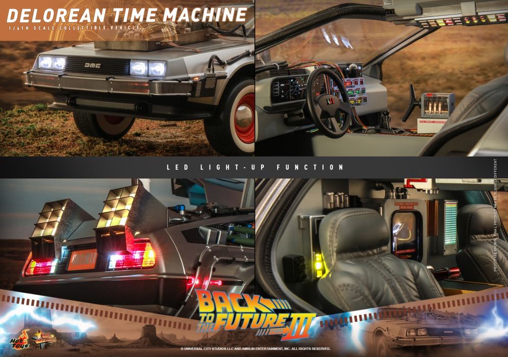 Back to the Future 3 - DeLorean Time Machine