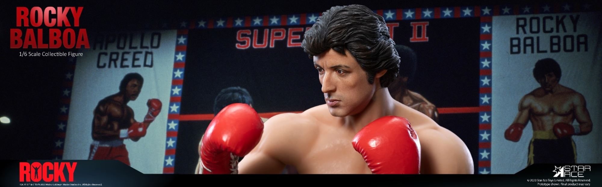 ROCKY II 1979-Rocky Boxer 1/6