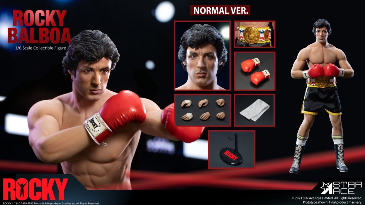 ROCKY II 1979-Rocky Boxer 1/6