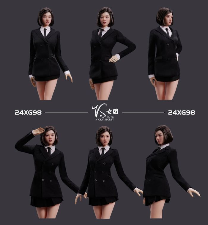 Women's Group Costume 24XG98 Suit Short Skirt 1/6