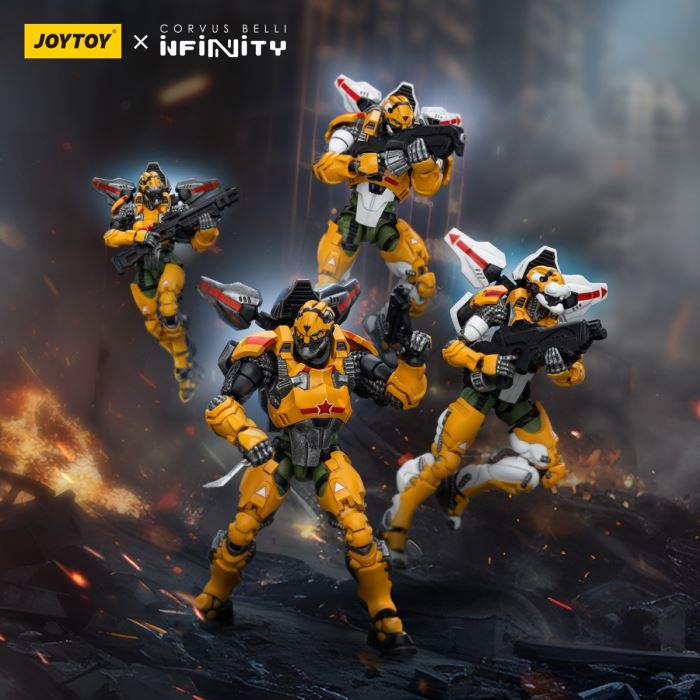 British and Philippine Yujing Tiger Soldiers Airborne - Yujing Black Ops/Yujing Special Operations Team 1/18