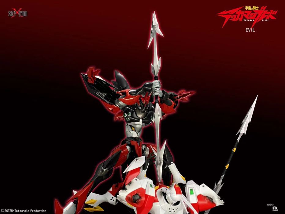 Space Knight Tekkaman EVIL alloy action figure