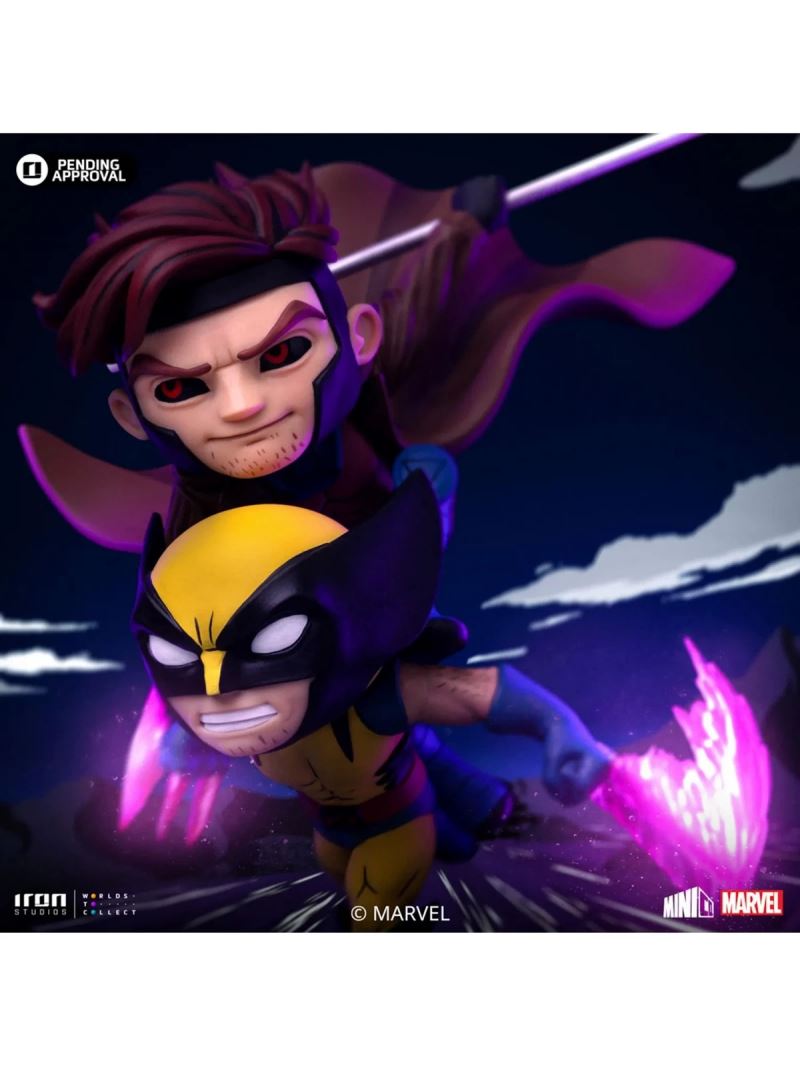 MiniCo Gambit and Wolverine - X-Men 97