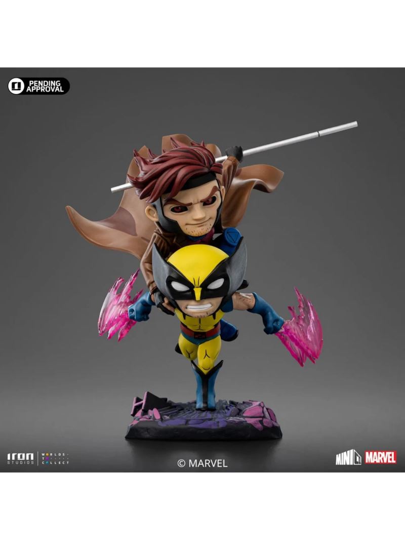 MiniCo Gambit and Wolverine - X-Men 97