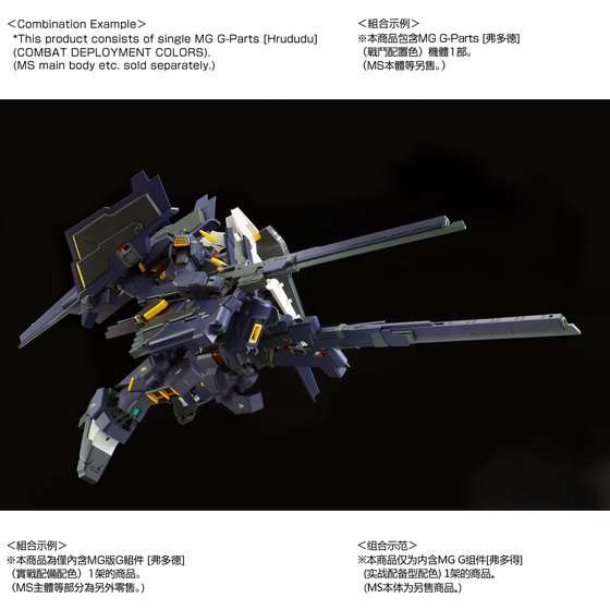 MG 1/100 G-PARTS [HRUDUDU] (COMBAT DEPLOYMENT COLORS)