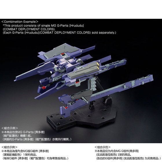 MG 1/100 G-PARTS [HRUDUDU] (COMBAT DEPLOYMENT COLORS)