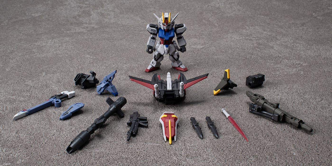 FW GUNDAM CONVERGE CORE Strike Gundam FULL WEAPON SET