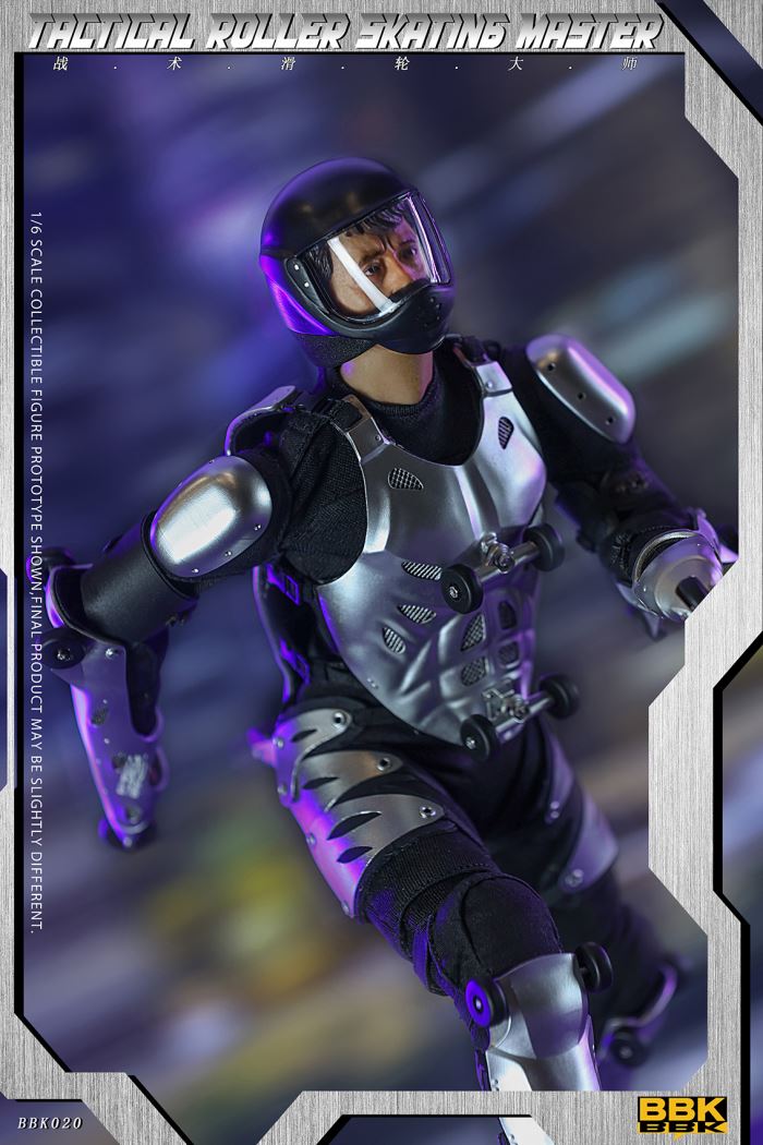 Soldier Tactical Roller Skating Master Hand-made Model 1/6