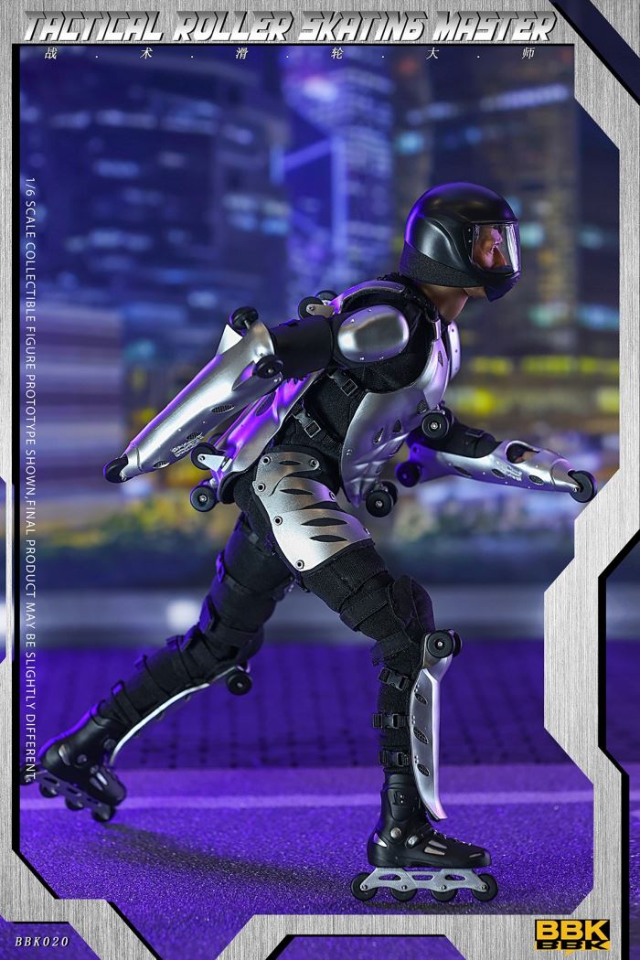 Soldier Tactical Roller Skating Master Hand-made Model 1/6