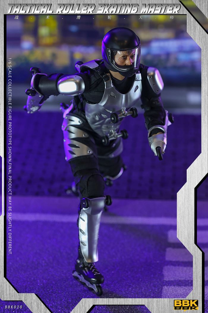 Soldier Tactical Roller Skating Master Hand-made Model 1/6
