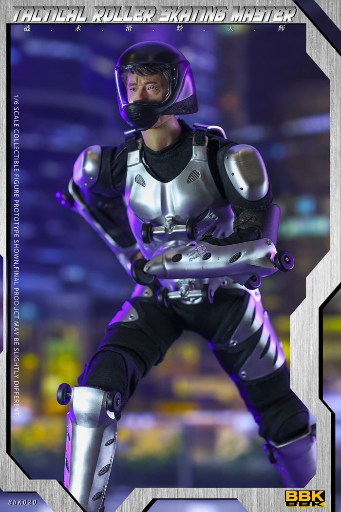 Soldier Tactical Roller Skating Master Hand-made Model 1/6