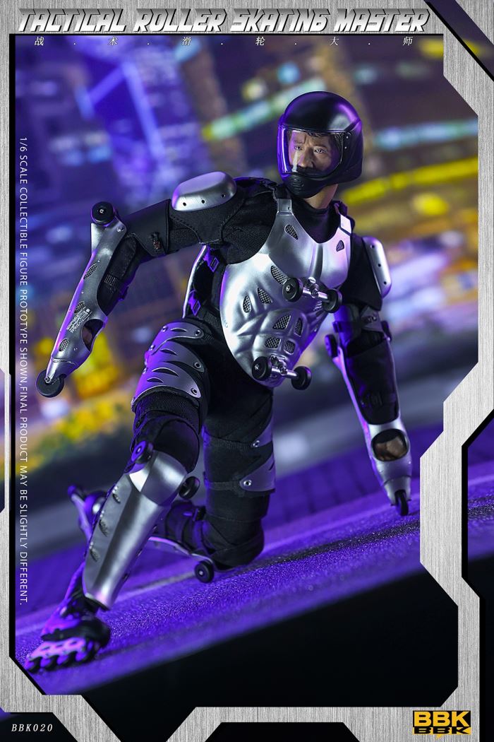 Soldier Tactical Roller Skating Master Hand-made Model 1/6