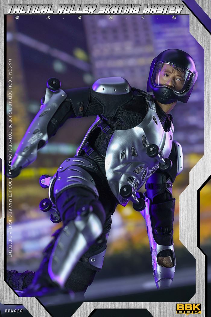 Soldier Tactical Roller Skating Master Hand-made Model 1/6