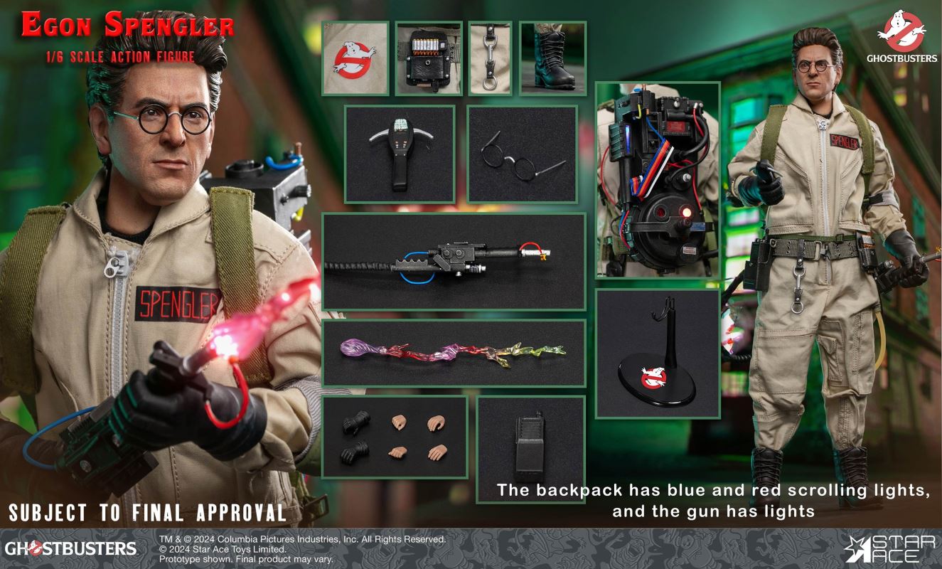 Egon Spengler - Ghost Buster 1/6