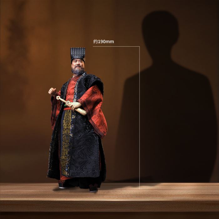 Three Kingdoms - General Lu Bu / Shameful Diao Chan / Dong Zhuo the Marquis of Mei / Taishi Dong Zhuo 1/12