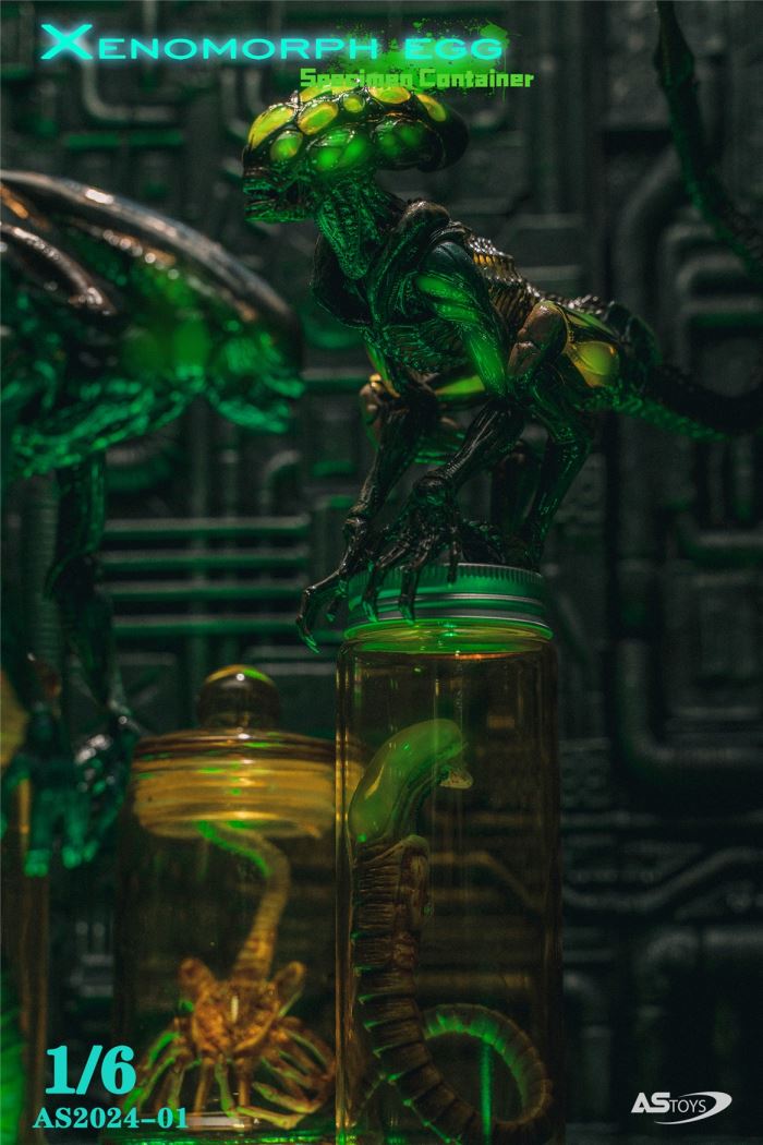 Alien insect luminous vessel scene decoration