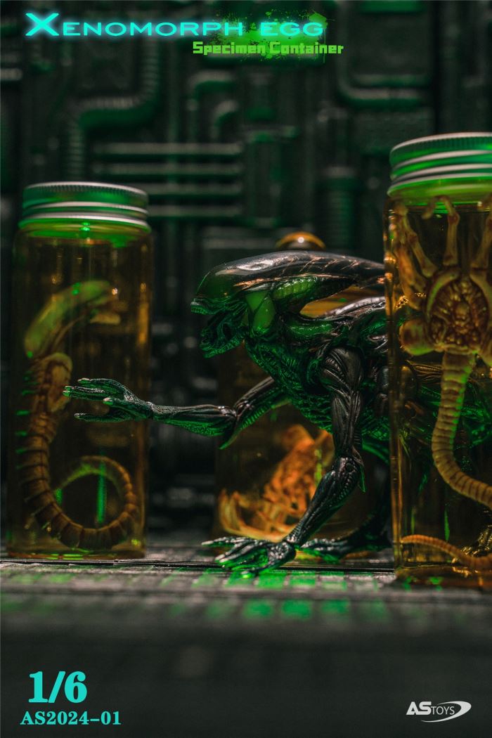 Alien insect luminous vessel scene decoration