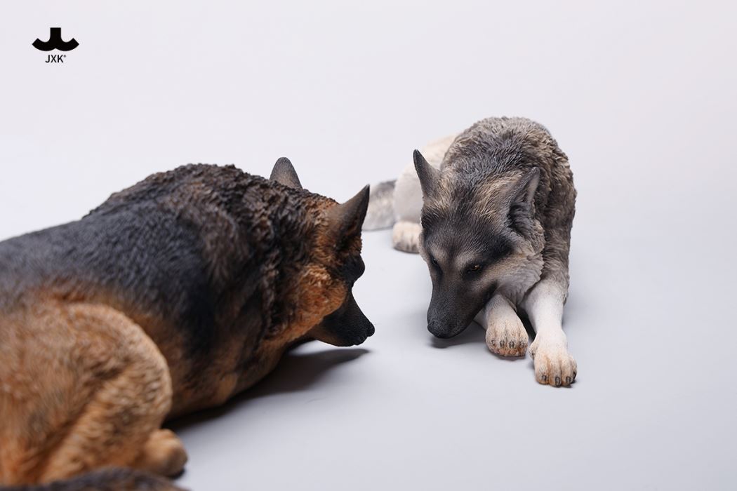 Prone German Shepherd JXK254 1/6