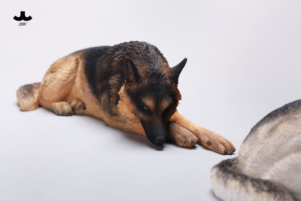 Prone German Shepherd JXK254 1/6