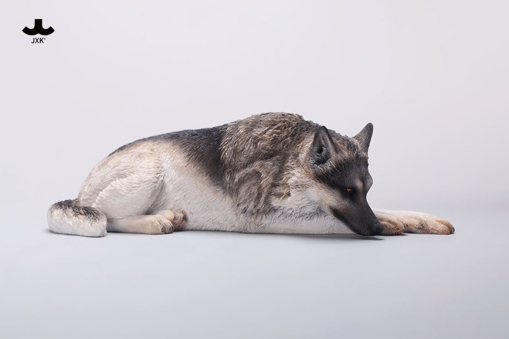 Prone German Shepherd JXK254 1/6