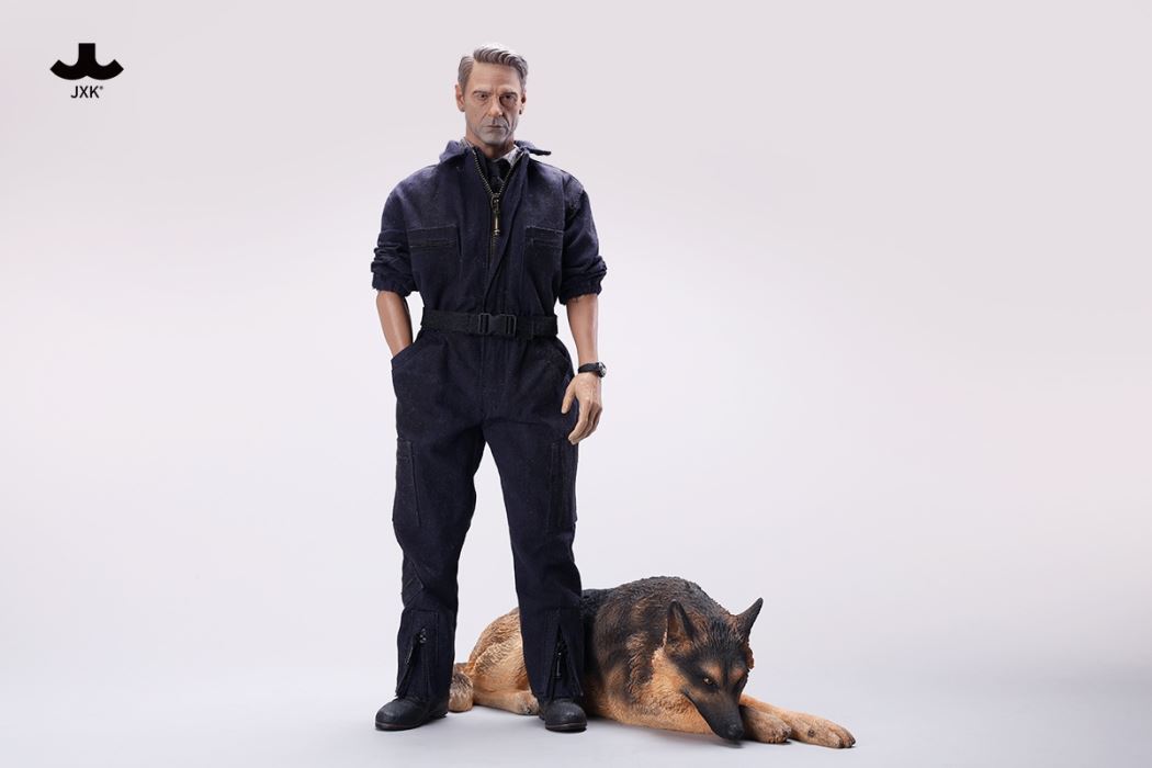 Prone German Shepherd JXK254 1/6