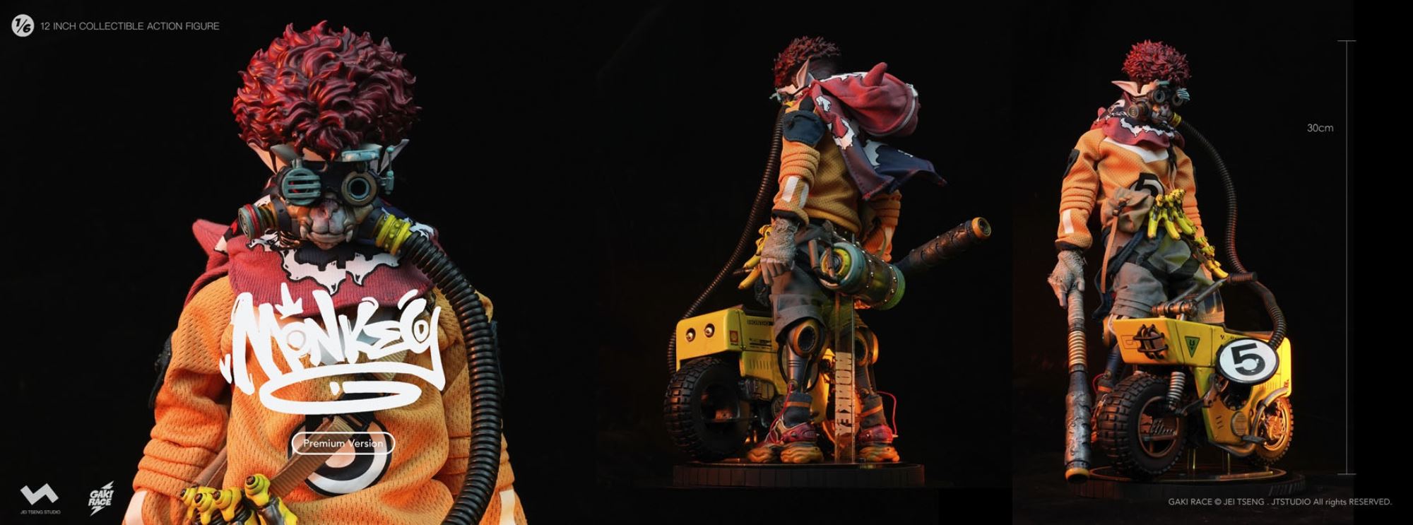 GAKI RACE Monkey 1/6 