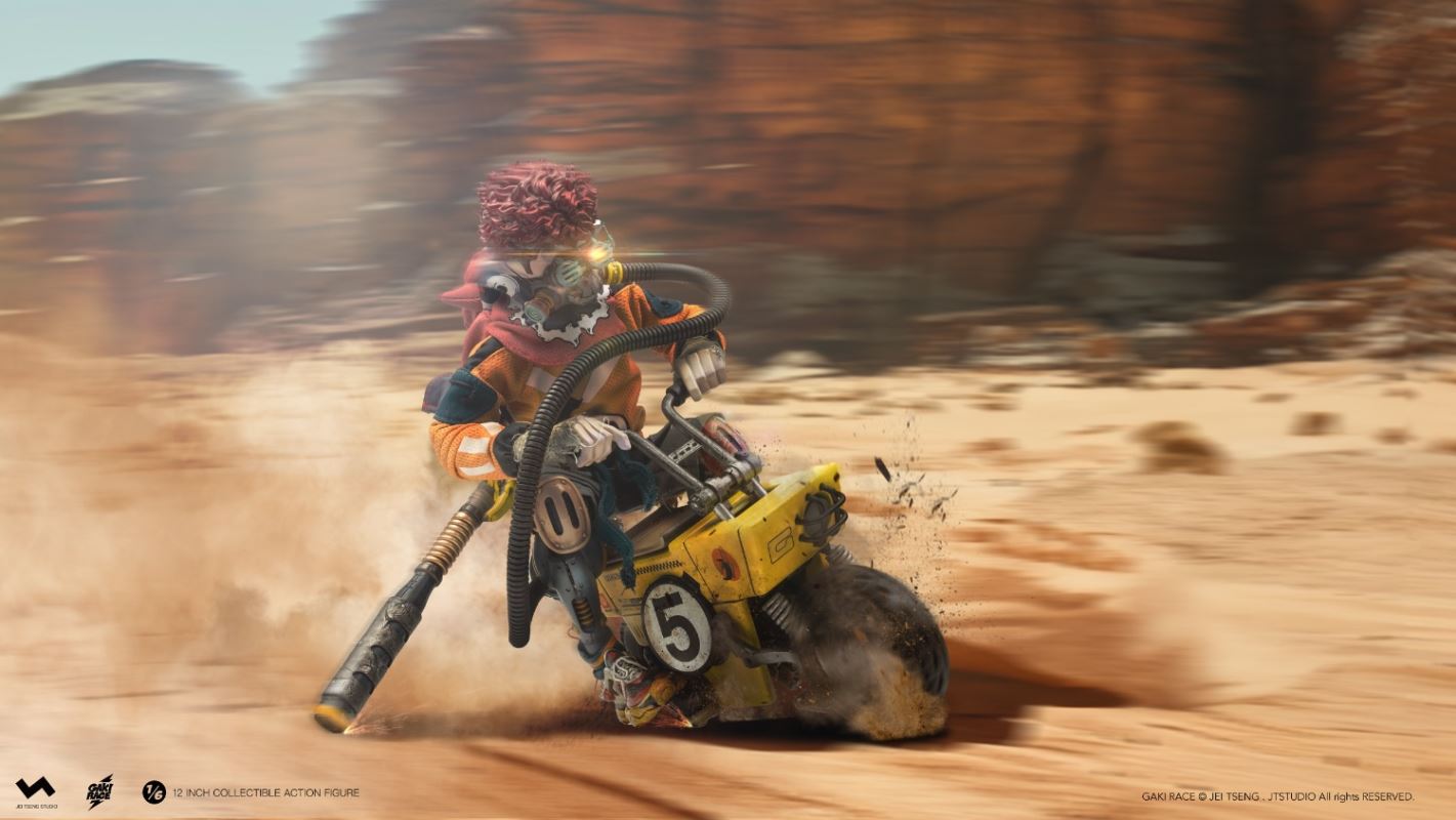 GAKI RACE Monkey 1/6 