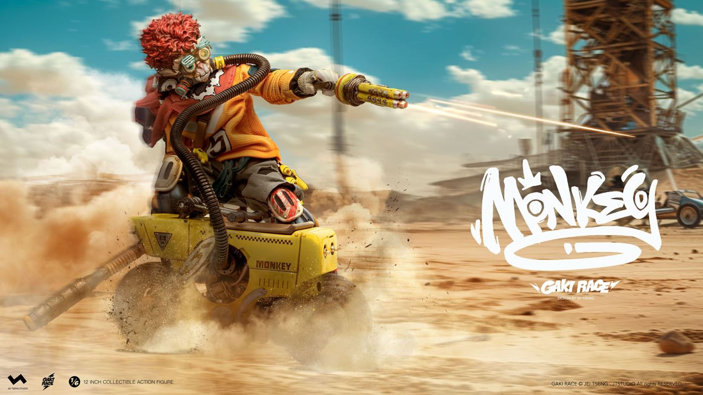 GAKI RACE Monkey 1/6 