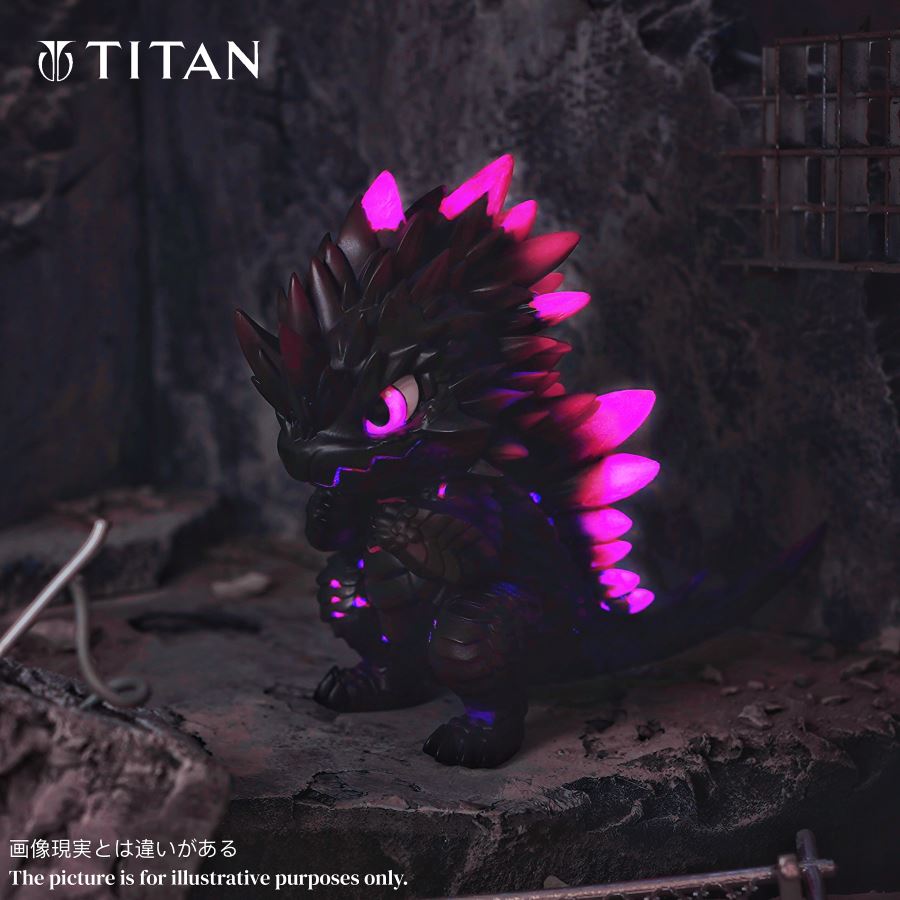 Pink Godzilla & Blue Godzilla