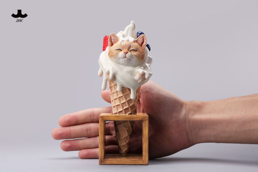 Kitty Cone Figurine