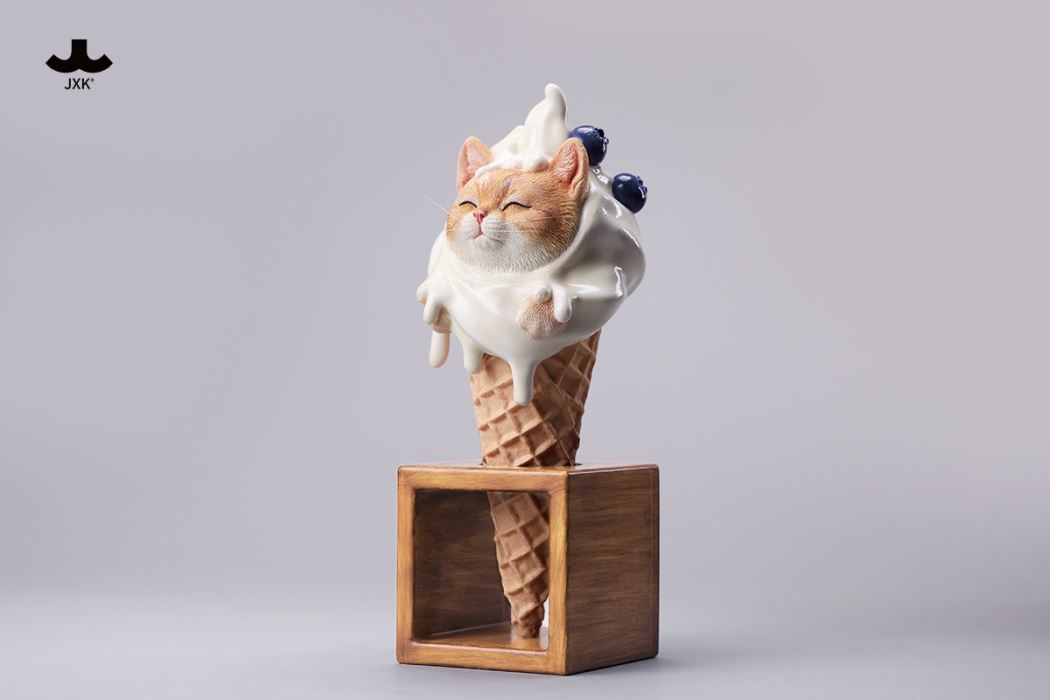 Kitty Cone Figurine