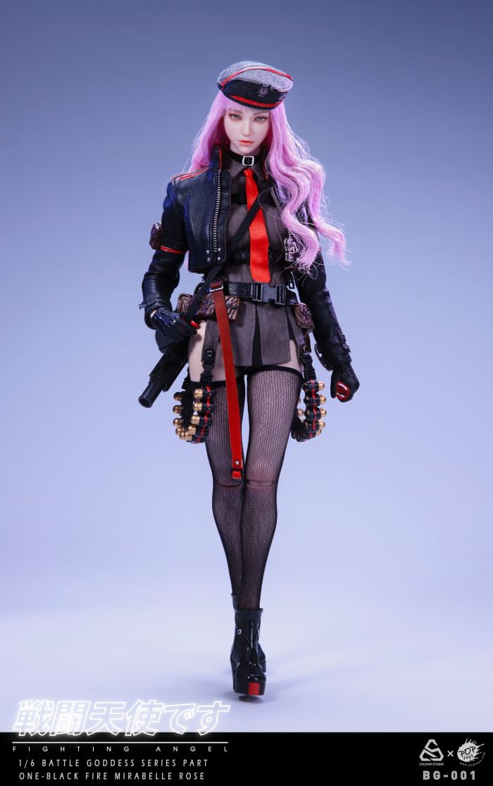 Battle Angel Series PartOne BG-001 Black Fire Mirabelle Rose 1/6