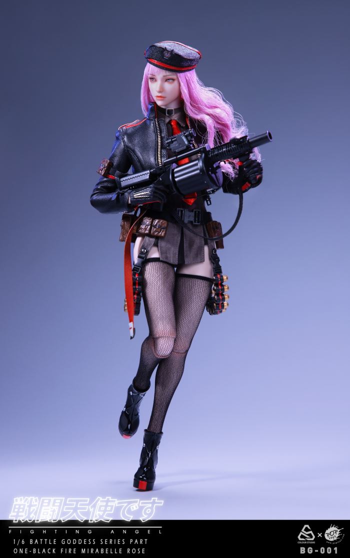 Battle Angel Series PartOne BG-001 Black Fire Mirabelle Rose 1/6