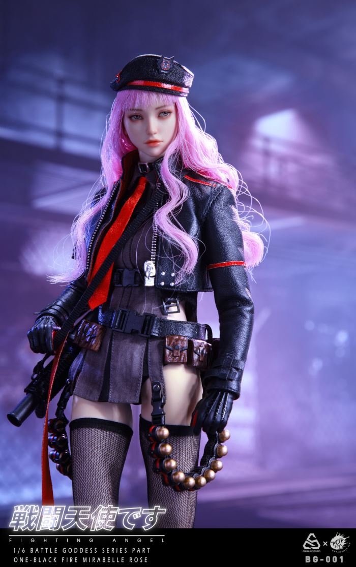 Battle Angel Series PartOne BG-001 Black Fire Mirabelle Rose 1/6