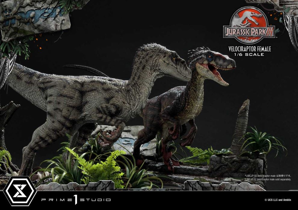 Jurassic Park III (Film) Velociraptor Female