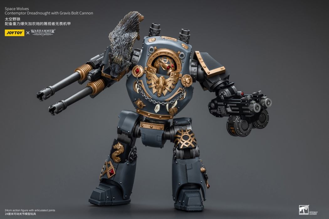 Space Wolf - Gogo Evil Hand & Dreadnought Mecha 1/18