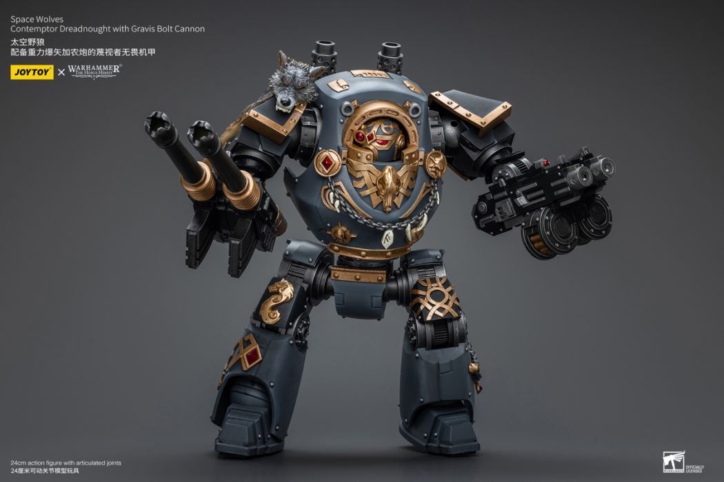 Space Wolf - Gogo Evil Hand & Dreadnought Mecha 1/18