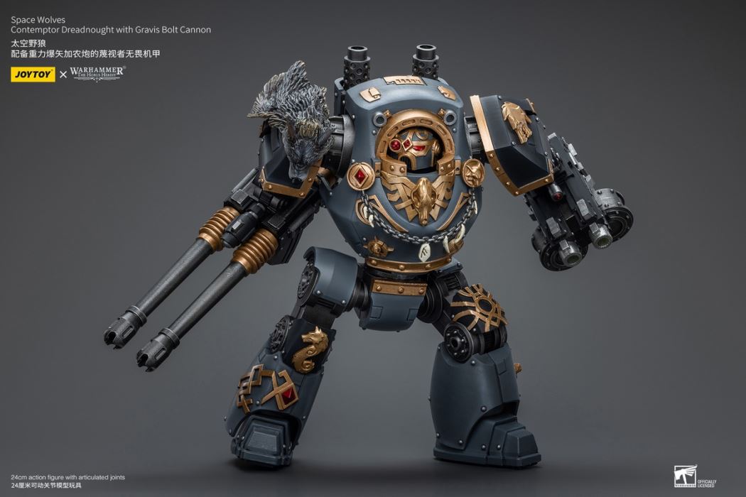 Space Wolf - Gogo Evil Hand & Dreadnought Mecha 1/18