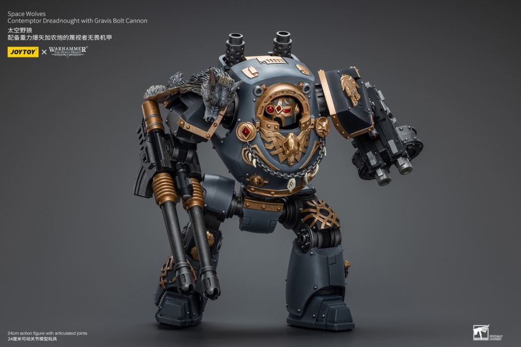 Space Wolf - Gogo Evil Hand & Dreadnought Mecha 1/18