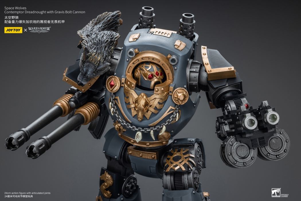 Space Wolf - Gogo Evil Hand & Dreadnought Mecha 1/18