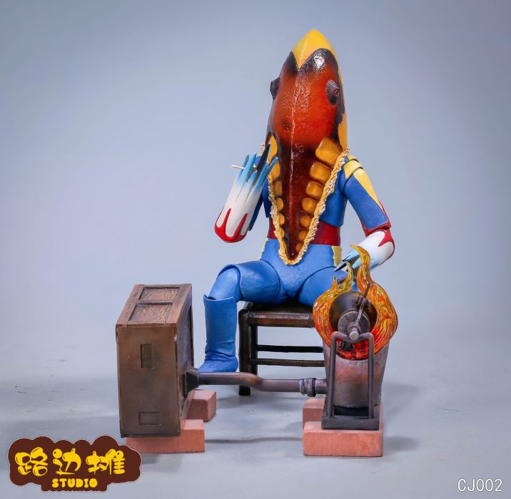 childhood memories Fried popcorn scene set 1/12