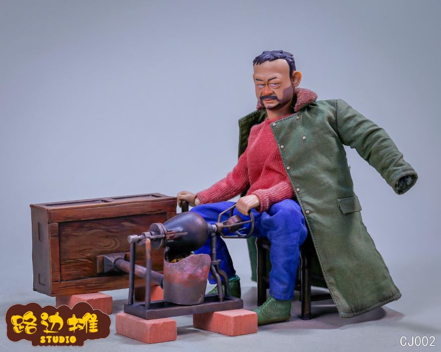 childhood memories Fried popcorn scene set 1/12