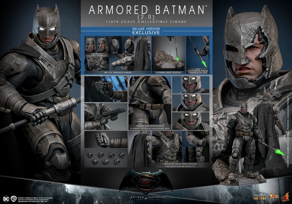 Armored Batman 2.0 Deluxe Edition 1/6