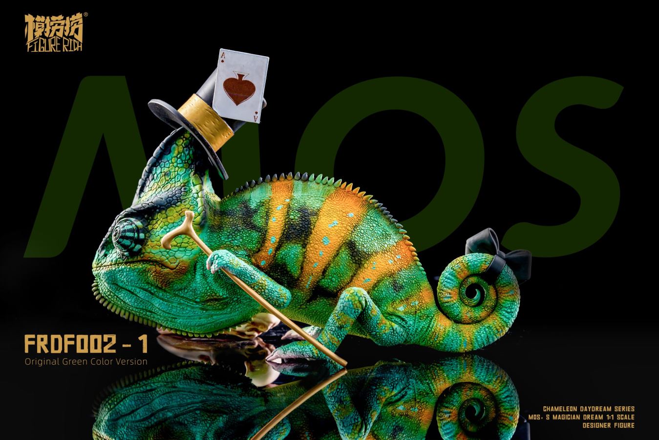 Original Day Dreams Series #2 Mos Veiled Chameleon