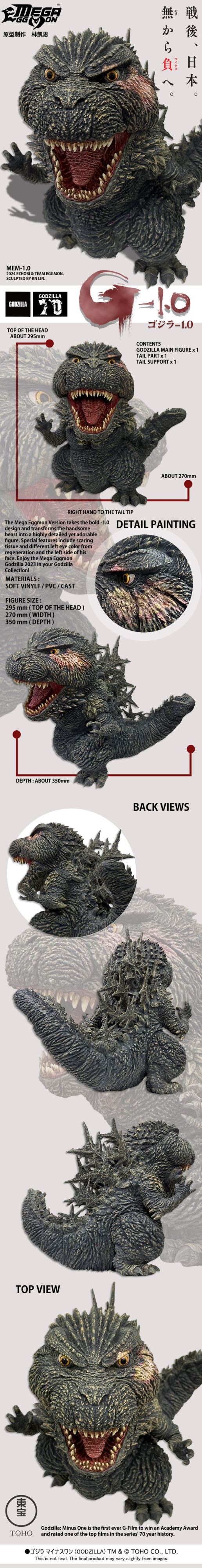 Mega Eggmon Godzilla 2023 (Godzilla Minus One)