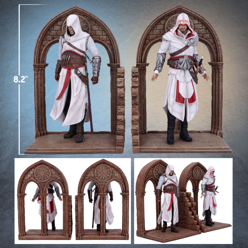 ALTAIR AND EZIO BOOKENDS
