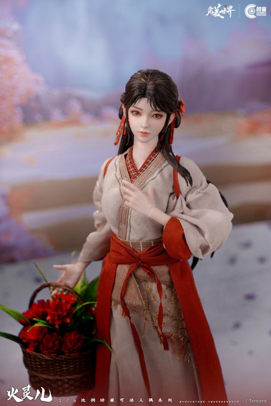 Silicone Version Huo Ling Er - Perfect World 1/6