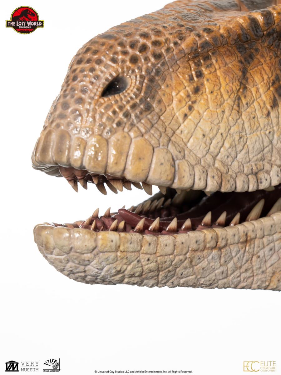 Male Velociraptor Life Size Bust (Jurassic Park : The Lost World)