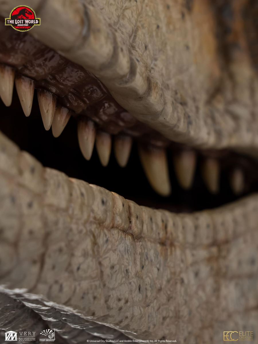 Male Velociraptor Life Size Bust (Jurassic Park : The Lost World)